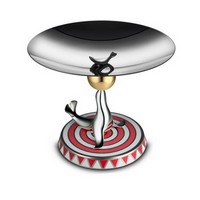 photo Alessi-The Seal Cake stand in 18/10 stainless steel Limited series of 999 numbered pieces 1